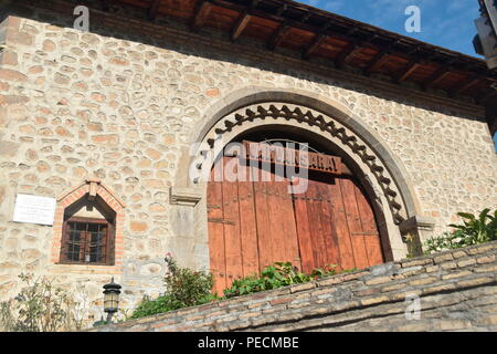 Gate Karvansarai, Scheki, Aserbaidschan Stockfoto