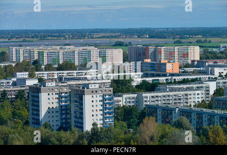 Wohnsiedlung, Marzahn, Berlin, Deutschland Stockfoto