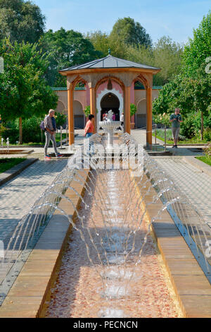 Orientalischer Garten, IGA, Internationale Gartenausstellung, Marzahn, Berlin, Deutschland Stockfoto