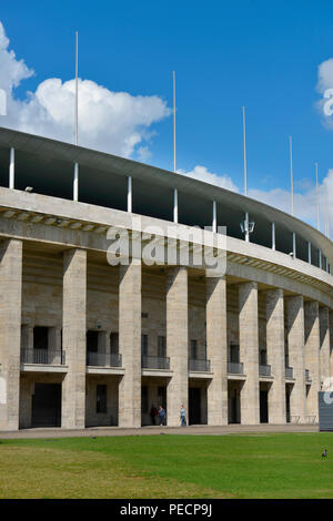 Olympiastadion, Westend, Charlottenburg, Berlin, Deutschland Stockfoto