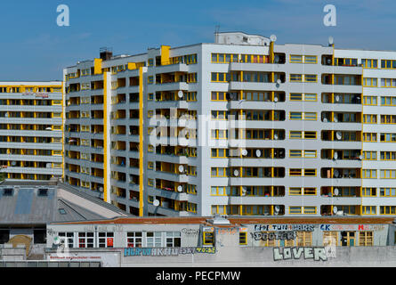 Kreuzberger Zentrum, Kottbusser Tor, Kreuzberg, Berlin, Deutschland Stockfoto