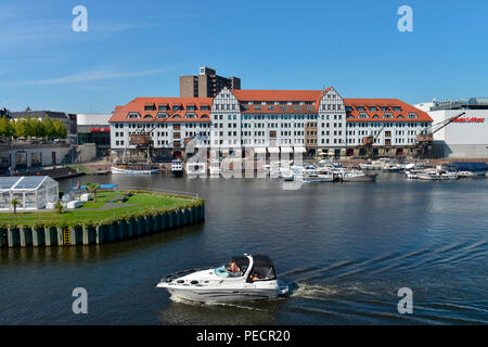 Das Einkaufszentrum, Tempelhofer Hafen, Tempelhof, Berlin, Deutschland Stockfoto