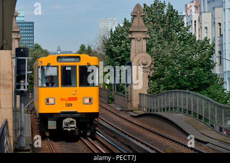 U2, U-Bahn, Tempelhof-Schoeneberg Buelowstrasse, Schöneberg, Berlin, Deutschland, Bülowstraße Stockfoto