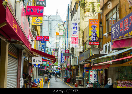 Gukje Markt Pusan Busan, Südkorea Asien Stockfoto