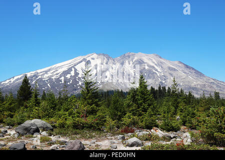 Mount Saint Helens National Volcanic Monument Stockfoto