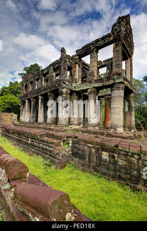 Preah Khan Tempel, Siem Reap, Cabmodia Stockfoto