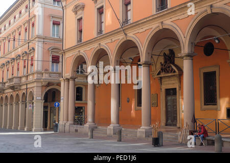 Die Altstadt von Bologna, Italien Stockfoto