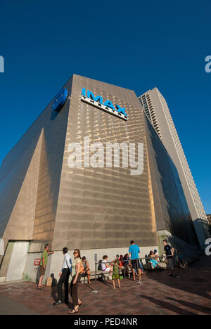 Matthäus und Marcia Simons IMAX Theatre am New England Aquarium in Boston, Suffolk County, Massachusetts, USA Stockfoto