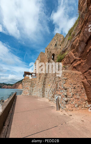 Jurassic Coast, Klippen, Plymouth, Devon, Großbritannien Stockfoto