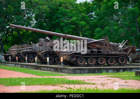 Provinzmuseum, Kriegsmuseum, Zitadelle, Hue, Vietnam Stockfoto