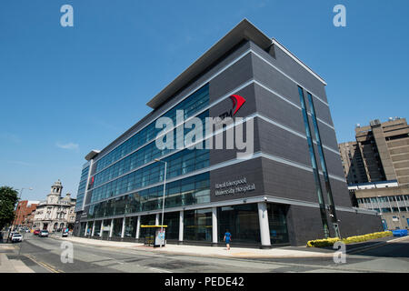 Royal Liverpool University Hospital in der britischen Stadt Liverpool, Merseyside. Stockfoto