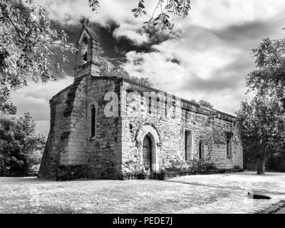 St. Mary Magdalenes Chapel oder die Leprakapelle Ripon Yorkshire England Stockfoto