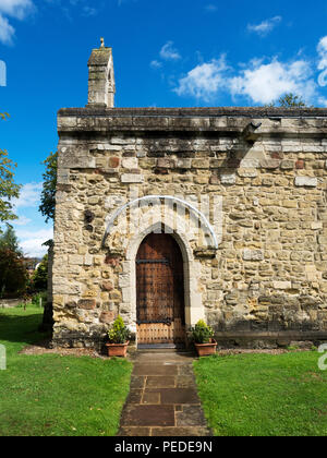 St. Mary Magdalenes Chapel oder die Leprakapelle Ripon Yorkshire England Stockfoto