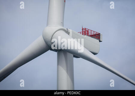 MHI Vestas Windenergieanlagen auf Walney Erweiterung Offshore-windpark Stockfoto