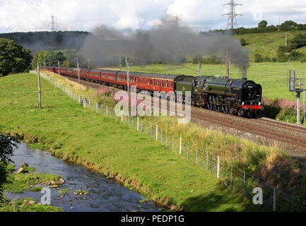 70013 Thrimby Auf der WCML nr Penrith 15.8.11 Stockfoto