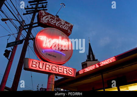 Foto in San Francisco Kalifornien genommen, die Vereinigten Staaten von Amerika. Stockfoto