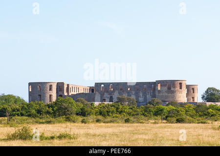 Schloss Borgholm auf Oland in Schweden Stockfoto