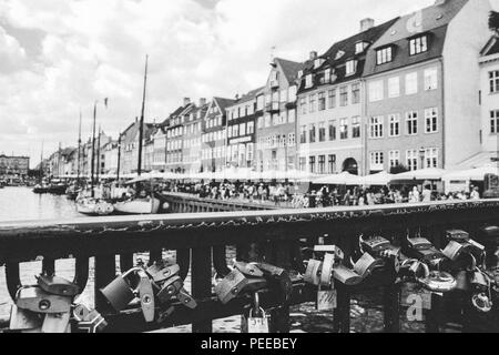 Nyhavn, Kopenhagen, Dänemark Stockfoto