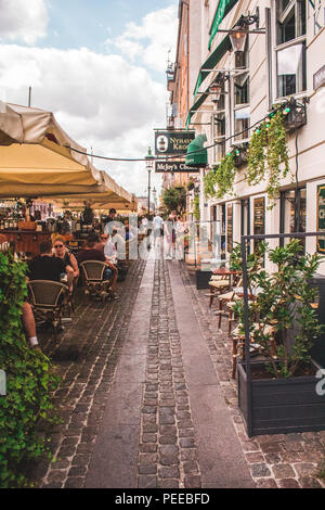 Nyhavn, Kopenhagen, Dänemark Stockfoto