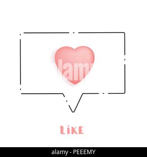 Wie unterzeichnen. Element für Grafikdesign - Blog, Social Media, Banner, Poster, Flyer, Karten, Tag. Vector Illustration. Stock Vektor