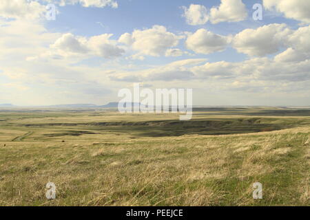 Platz in der Nähe von Butte Kaskade an einem Sommerabend Montana, USA Stockfoto