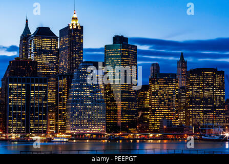 Lower Manhattan Stockfoto