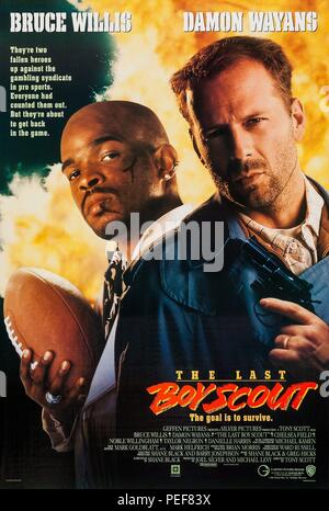 Original Film Titel: DER LETZTE BOY SCOUT. Englischer Titel: THE LAST BOY SCOUT. Regisseur: Tony Scott. Jahr: 1991. Quelle: GEFFEN FILM COMPANY/Album Stockfoto