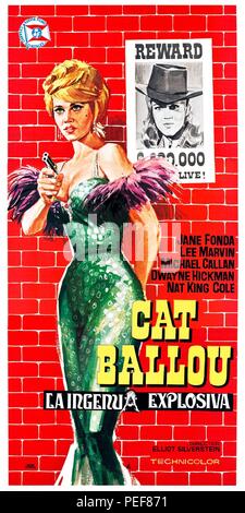 Original Film Titel: CAT BALLOU. Englischer Titel: CAT BALLOU. Film Regie: ELLIOT SILVERSTEIN. Jahr: 1965. Quelle: Columbia Pictures/Album Stockfoto