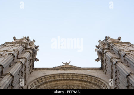 Catedral-Bas ílica de Santa María, Palma de Mallorca. Stockfoto