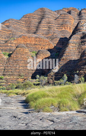 Trockenes Flussbett der Piccaninny Creek in den Bungle Bungles Nationalpark, Northern Territories, Australien Stockfoto