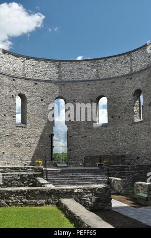 St. Raphael Ruinen - Williamstown, Ontario Stockfoto