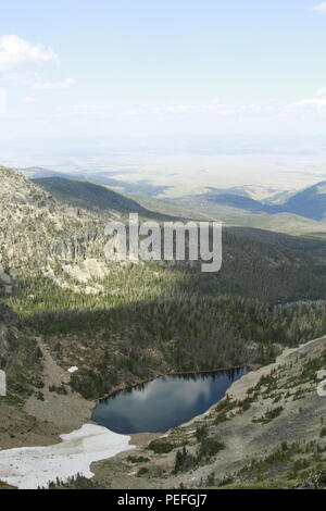 Alpine Seen in den Großen Belt Berge, Montana, USA Stockfoto