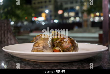 Nahrung für die Seele von Bhutan (Rindfleisch Rollen) Stockfoto