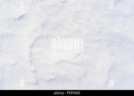 Textur von Schnee, Winter Hintergrund, Platz für Text Overlay, für Designer Stockfoto