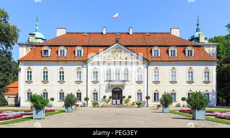 Barocke Schloss und Gärten von Adel Radziwill Familie in der Nähe von Nieborow Lowicz in polnischen Masowien, Polen Stockfoto