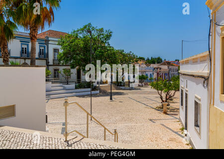 Castro Marim Portugal. 3. August 2018. Anzeigen von Castro Marim Dorf in Algarve Portugal. Castro Marim, Portugal. Stockfoto