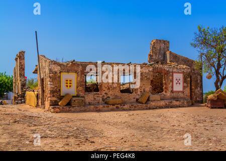 Castro Marim Portugal. 3. August 2018. Anzeigen von Castro Marim Dorf in Algarve Portugal. Castro Marim, Portugal. Stockfoto