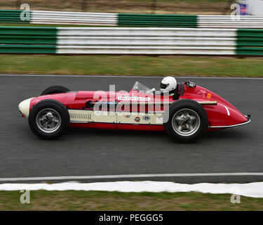 Friedrich Harper, Kurtis Indy Roadster, Bob Gerard Memorial Trophy, Robert Ashley, Brooklands und Goddard Trophy für Pre-1961 Rennwagen, VSCC, Stockfoto