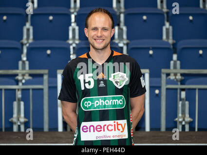 14. August 2018, Deutschland, Hannover, Handball, Bundesliga, Foto, TSV Hanover-Burgdorf 'Die Recken' für die Saison 2018/19 in der TUI Arena: Hannover Lars Lehnhoff. Foto: Peter Steffen/dpa Stockfoto