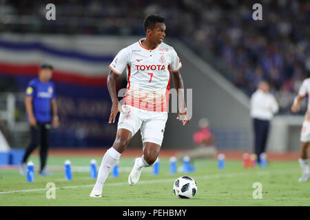 Kanagawa, Japan. 15 Aug, 2018. Jo (Grampus) Fußball: 2018 J1 Liga Match zwischen Yokohama FMarinos 1-2 Nagoya Grampus bei Nissan Stadion in Kanagawa, Japan. Credit: yohei Osada/LBA SPORT/Alamy leben Nachrichten Stockfoto