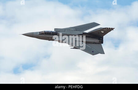 RAF Tornado F3 ZE 831/GG vom 43 Squadron, RAF Leuchars bei Southport Air Show Stockfoto