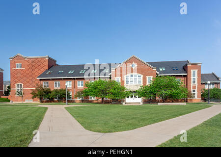 URBANA, IL/USA - Juni 2, 2018: Maschinenbau Labor auf dem Campus der Universität von Illinois in Urbana-Champaign. Stockfoto