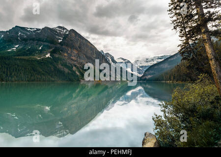 Lake Louise, Banff Nationalpark, Alberta Canadian Rockies, Kanada Stockfoto