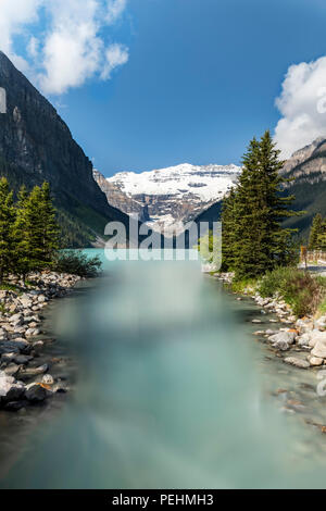 Lake Louise, Banff Nationalpark, Alberta Canadian Rockies, Kanada Stockfoto