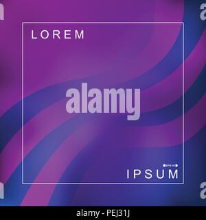 Zusammenfassung von Flüssig Violett rosa Farbe Hintergrund, Illustration Vector EPS 10. Stock Vektor