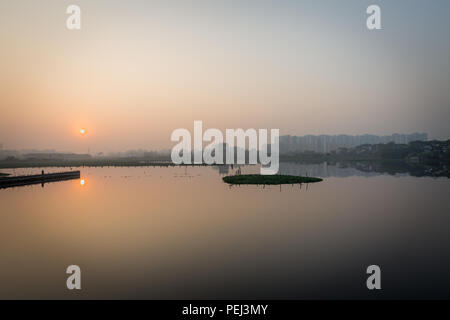 Verzweifelt, Urbanisierung, Dhaka Stockfoto