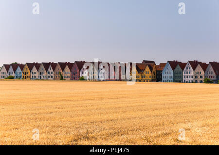 Jakriborg ist eine Wohnsiedlung in HjÃ¤Rup, höör Gemeinde zwischen MalmÃ¶ und Lund in Scania, Südschweden. Stockfoto