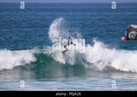 Griffin Colapinto konkurrieren in der US Open des Surfens 2018 Stockfoto