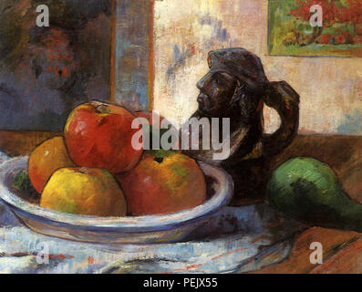 Still Life with Ceramic, Gauguin, Paul Stockfoto