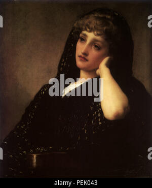 Frau in Trauer, Leighton, Frederic Stockfoto